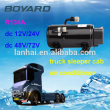 12v ac compressor for auto roof mounted air conditioner with boyard mini dc compressor